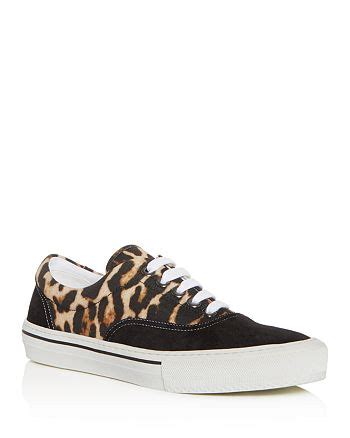 Burberry Men's Wilson Leopard Print Low